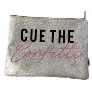 Glitter Makeup Toiletry Bag from Ruby + Cash
